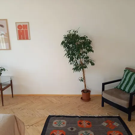 Stylovy A Slunny S Umeleckym Nadechem V Blizkosti Centra Apartment